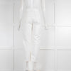 Raey White Denim Straight Jeans