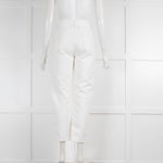Raey White Denim Straight Jeans