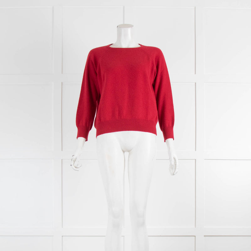 Jumper 1234 Red Cashmere Jumper