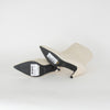 Sofie Schnoor Cream Suede Pointy Ankle Boots