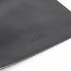 Loewe Black Leather Silver Hardware Pouch Bag