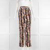 Equipment Silk Floral Cigarette Trousers