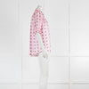 Lisou Pink Silk Shirt With Floral Print