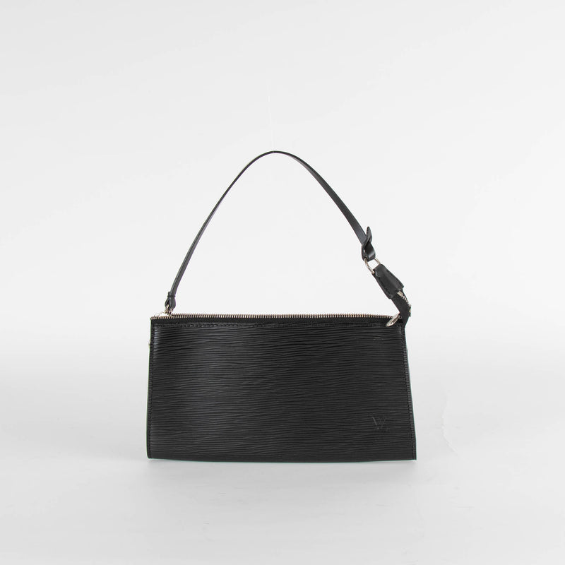 Louis Vuitton Black Epi Leather Pochette