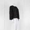 Indi & Cold Black Floral Button Up Front