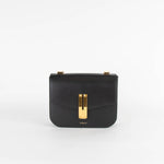 DeMellier Black Leather Structured Crossbody