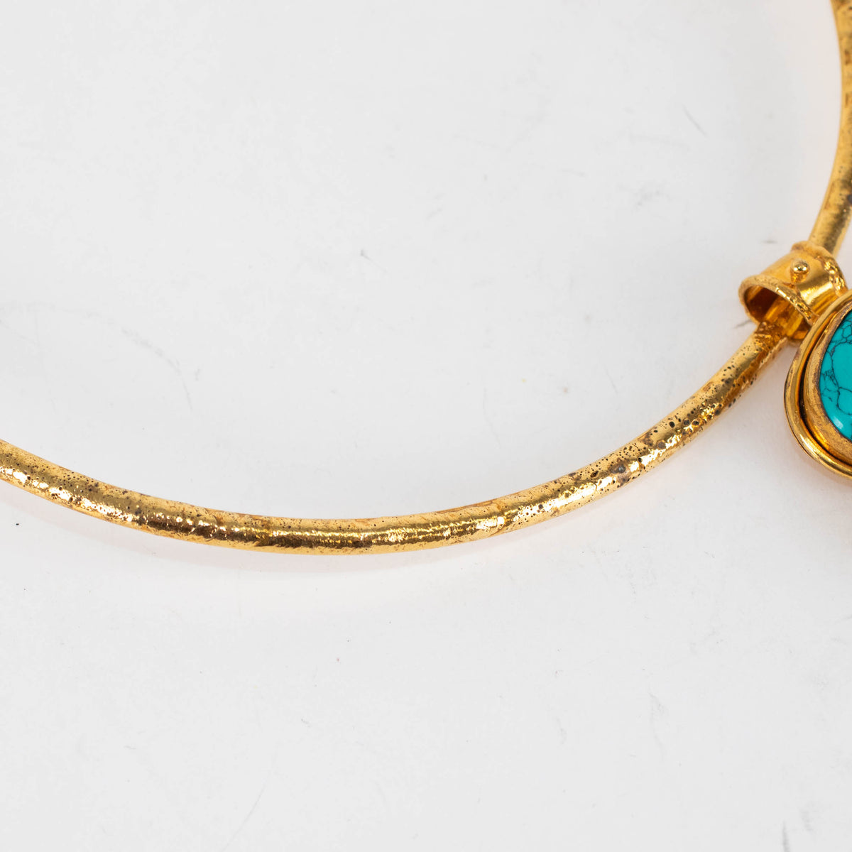 Sylvia Toledano Gold Turquoise Collier