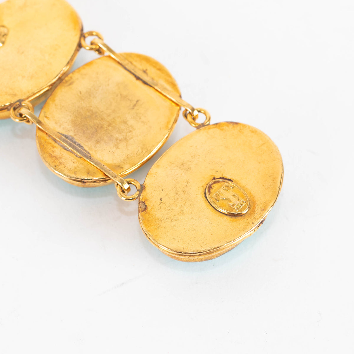 Sylvia Toledano Gold Turquoise Collier