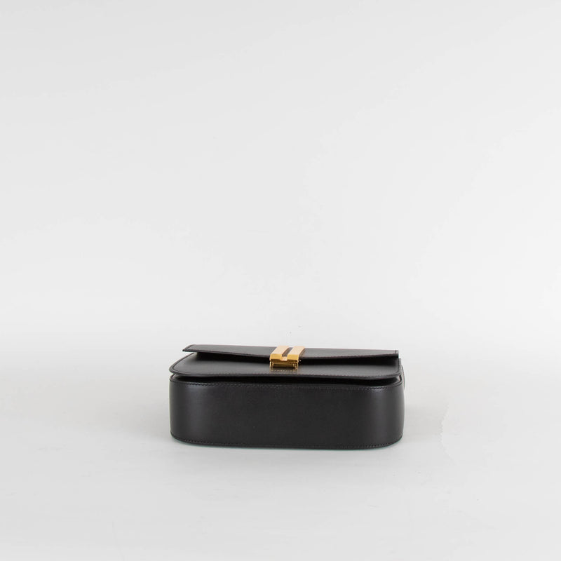 DeMellier Black Leather Structured Crossbody