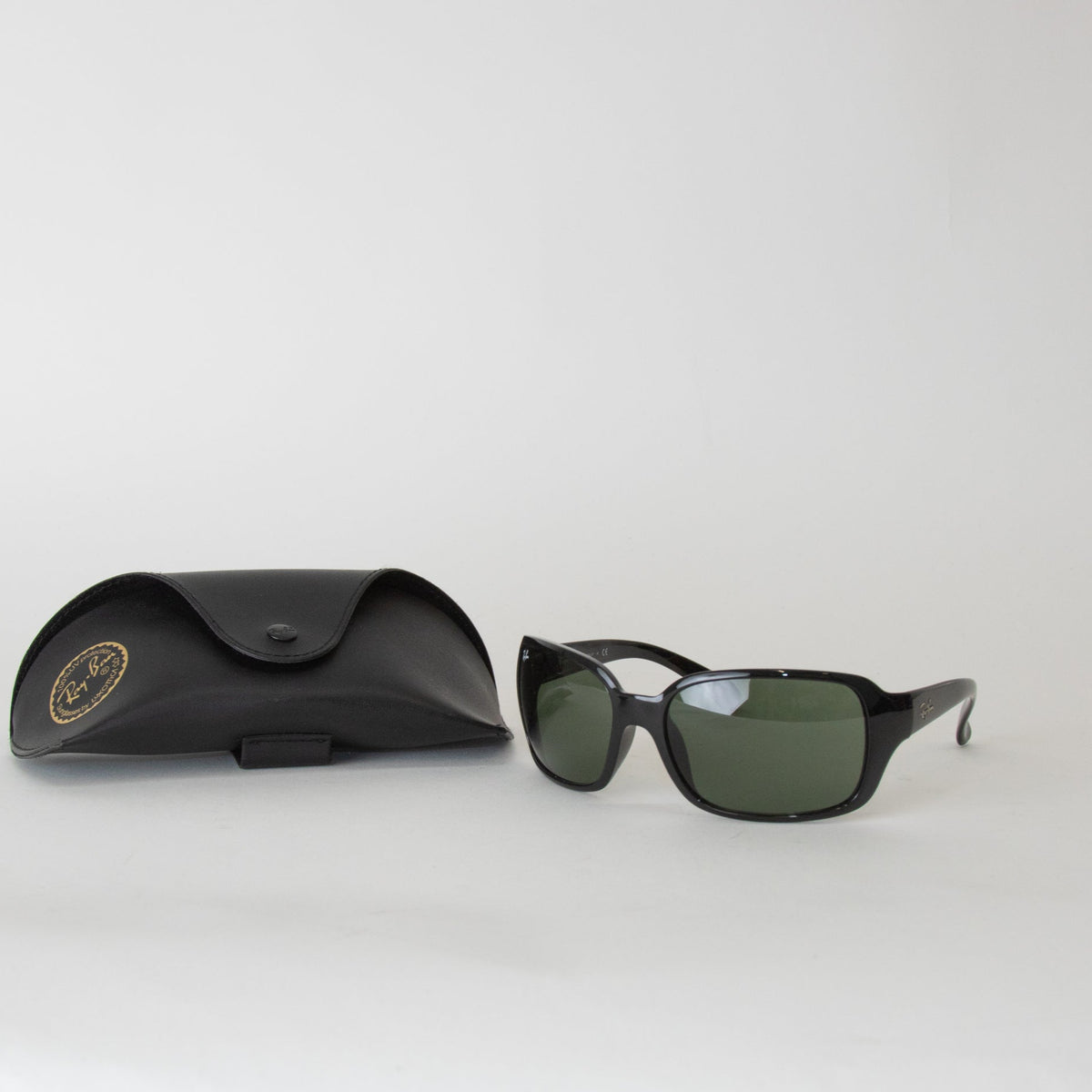 Ray-Ban Black Classic Wrap Style Sunglasses