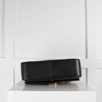 Saint Laurent Black Sulpice Double Flap Cross Body Bag