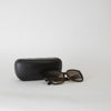 Alexander McQueen Tortoiseshell Cat Eye Frame Sunglasses