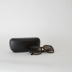Alexander McQueen Tortoiseshell Cat Eye Frame Sunglasses