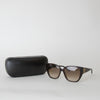 Alexander McQueen Tortoiseshell Cat Eye Frame Sunglasses