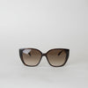 Alexander McQueen Tortoiseshell Cat Eye Frame Sunglasses