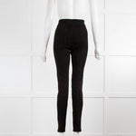 Vince Black Suede Leggings