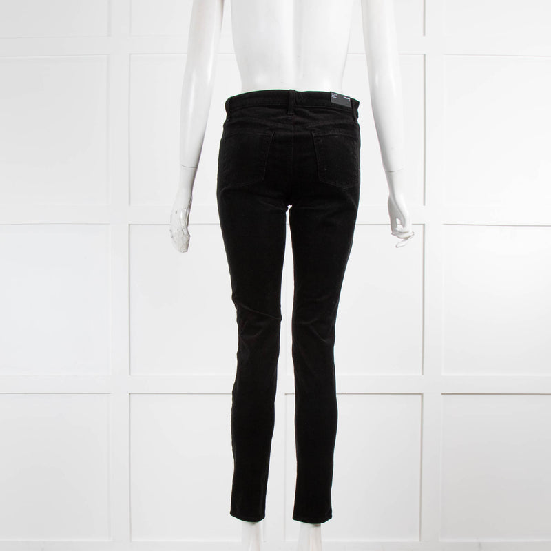 J Brand Black Corduroy Jeans