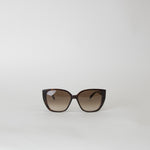 Alexander McQueen Tortoiseshell Cat Eye Frame Sunglasses
