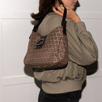 Fendi Zucchino Vintage Shoulder Bag