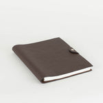 Hermes Brown Ulysse Notebook With Box