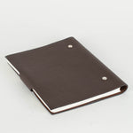 Hermes Brown Ulysse Notebook With Box