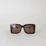Burberry Tortoiseshell Frith Square Frame Sunglasses