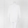 Oska White Linen Long Sleeve Shirt