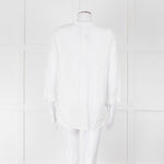 Oska White Linen Long Sleeve Shirt