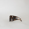 Burberry Tortoiseshell Frith Square Frame Sunglasses