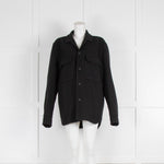 Mr Porter Black Cashmere Shacket
