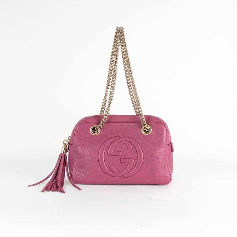 Gucci Purple Soho Chain Shoulder Bag