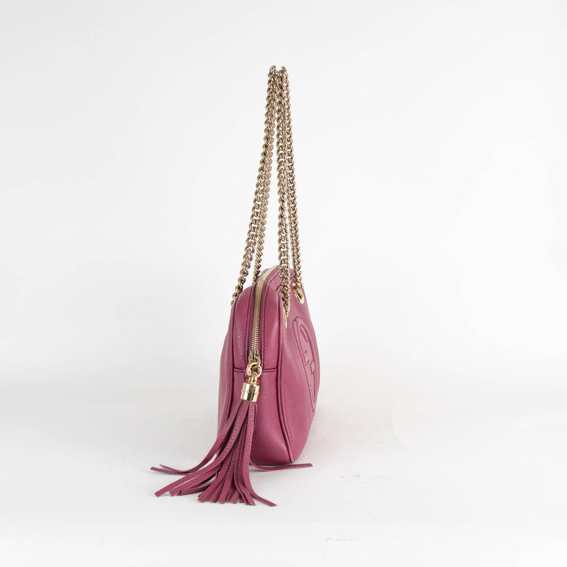 Gucci Purple Soho Chain Shoulder Bag