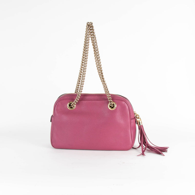 Gucci Purple Soho Chain Shoulder Bag