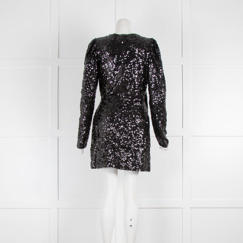 byTiMo Sequins Mini Dress in Black