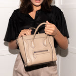 Celine Beige Nano Luggage Tote