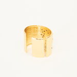 Kenneth Jay Lane Faux Pearl And Crystal Hinged Cuff Bracelet