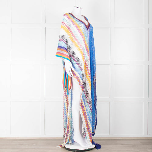 Missoni Multicolour Side Tie Summer Long Cover Up