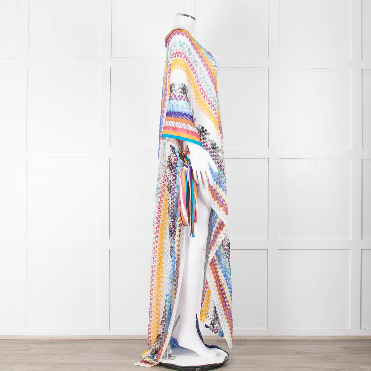Missoni Multicolour Side Tie Summer Long Cover Up