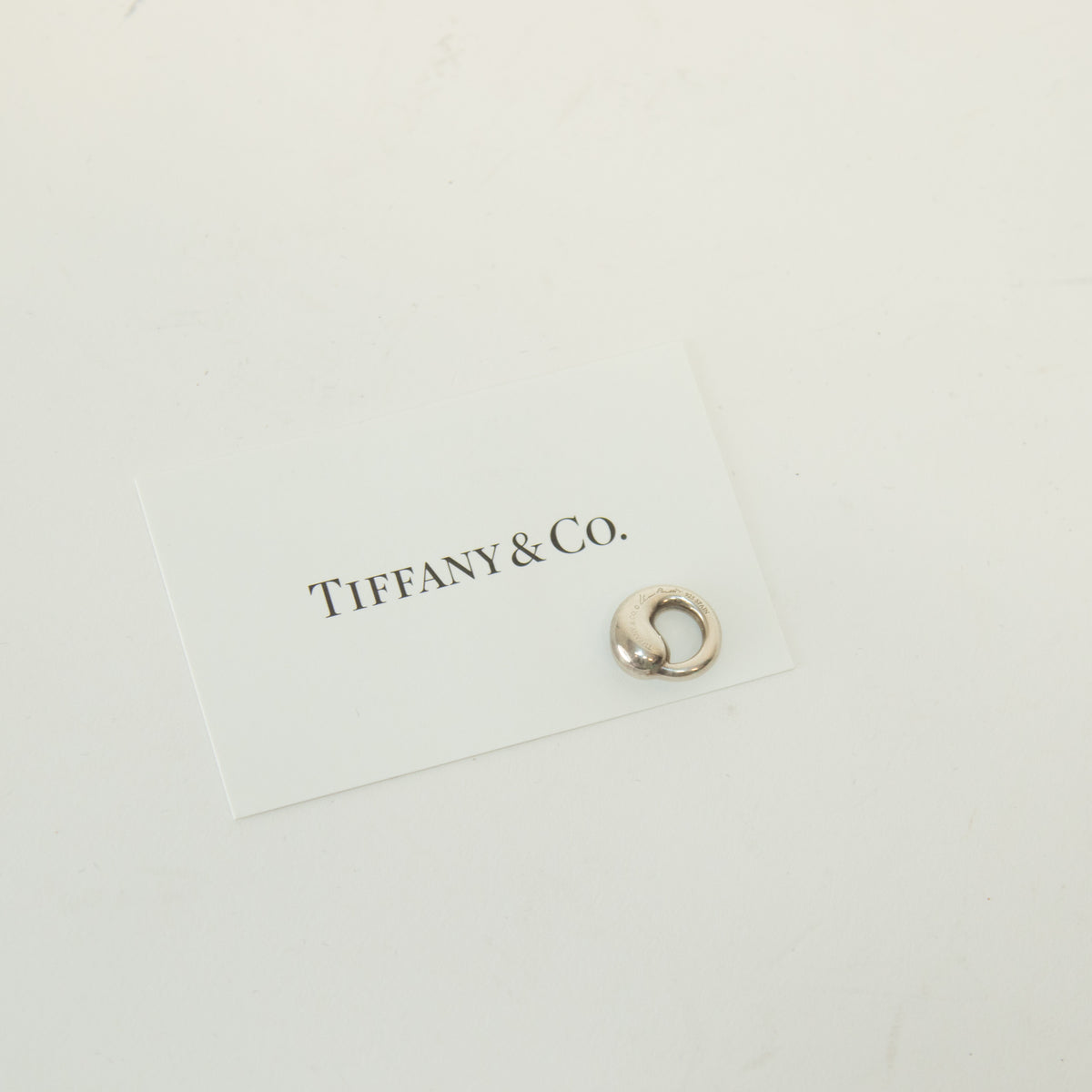 Tiffany & Co Sterling Silver Elsa Peretti Eternal Circle Pendant