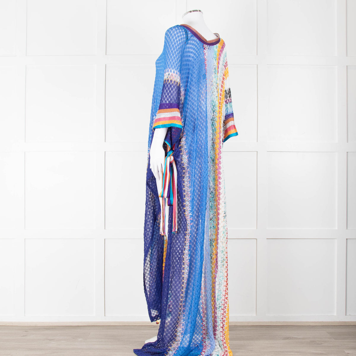 Missoni Multicolour Side Tie Summer Long Cover Up