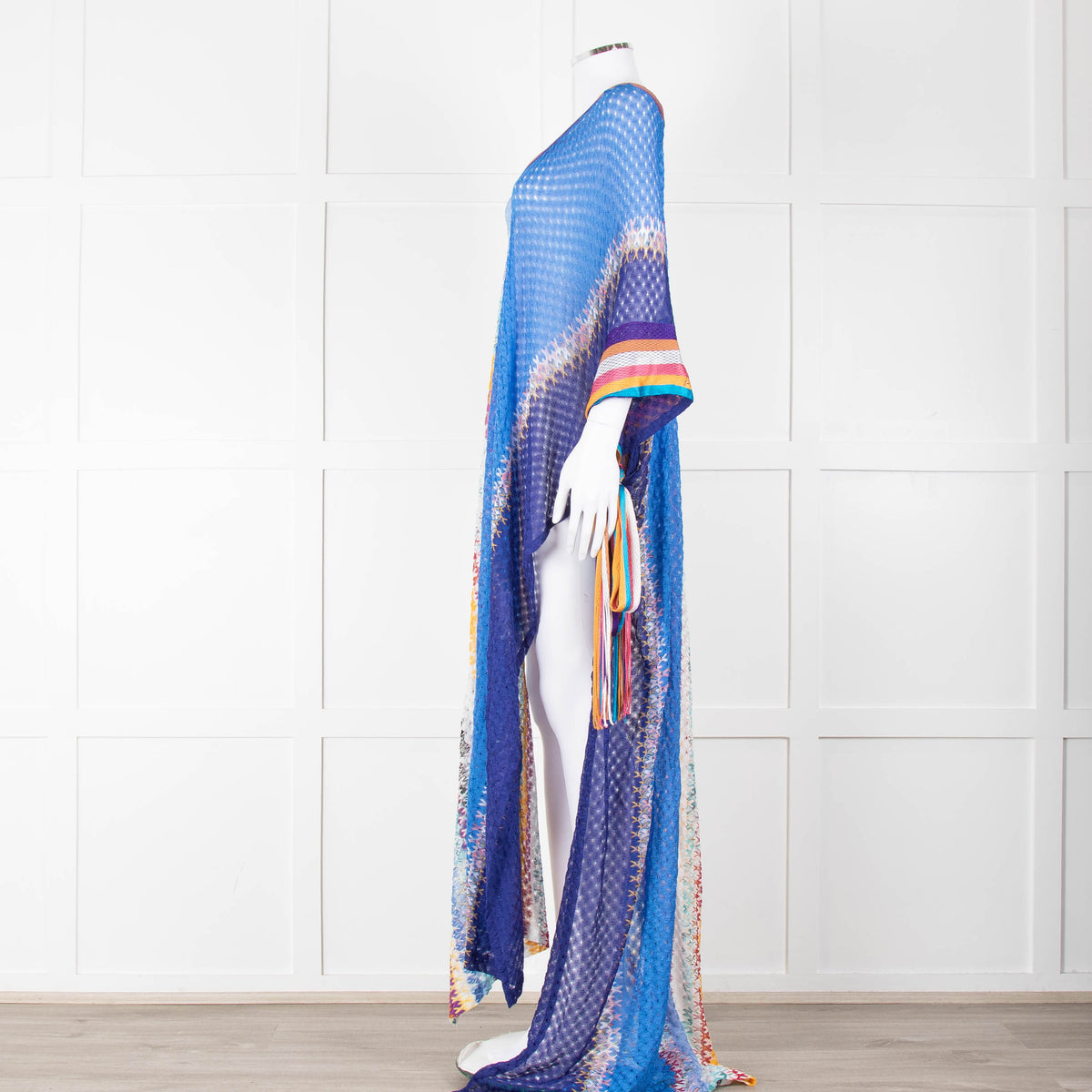 Missoni Multicolour Side Tie Summer Long Cover Up