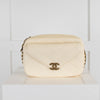 Chanel White Coco Envelope Crossbody