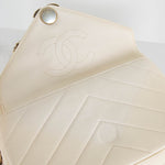 Chanel White Coco Envelope Crossbody