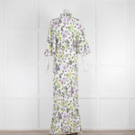 Hayley Menzies Floral Wide Sleeve Maxi Dress