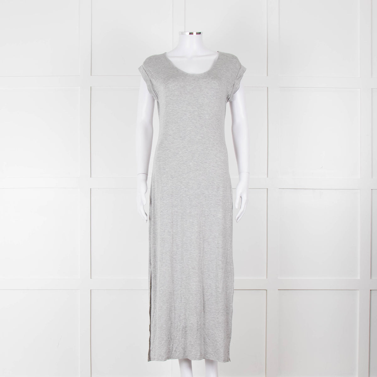 Part Two Grey Long T Shirt Dress