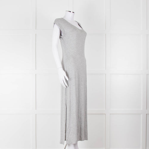 Part Two Grey Long T Shirt Dress