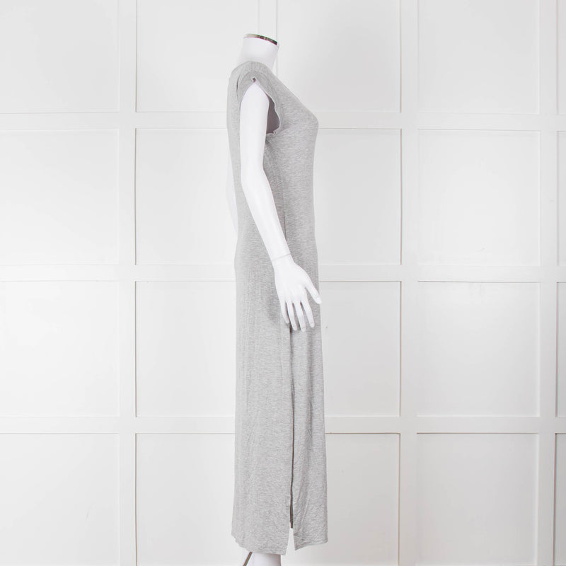 Part Two Grey Long T Shirt Dress