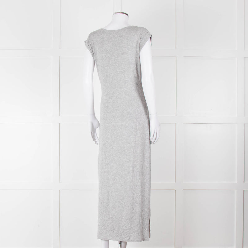 Part Two Grey Long T Shirt Dress