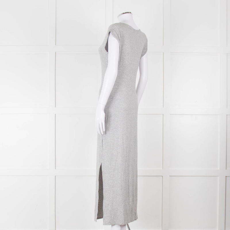 Part Two Grey Long T Shirt Dress