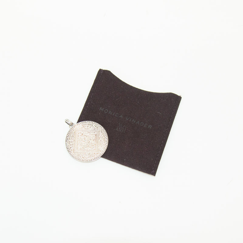 Monica Vinader Sterling Silver Marie Pendant